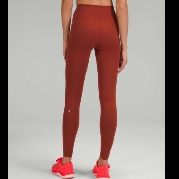 Lululemon NWOT Wunder Train High Rise Leggings 31" Length - Size 6 in Cayenne - Picture 1 of 11